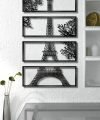 3D wooden Eiffel Tower Wall Decor